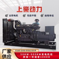 上柴动力柴油发电机50kw-900kw全铜无刷低油耗静音机组 厂家直销